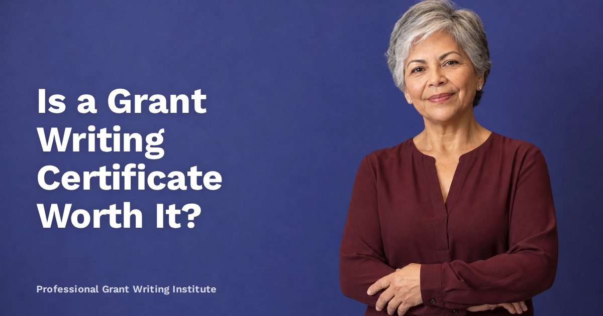 Is a Grant Writing Certificate Worth It?